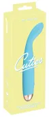 cuties mini wibrator stymulujący niebieski 18,7 cm usb 7 trybow