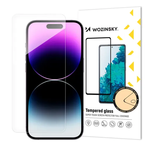 Szkło hartowane Wozinsky Tempered Glass do iPhone 15 Pro na Arena.pl