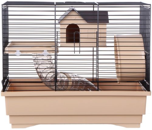 KLATKA DLA CHOMIKA MYSZY DOMEK KOŁOWROTEK TUNELE na Arena.pl