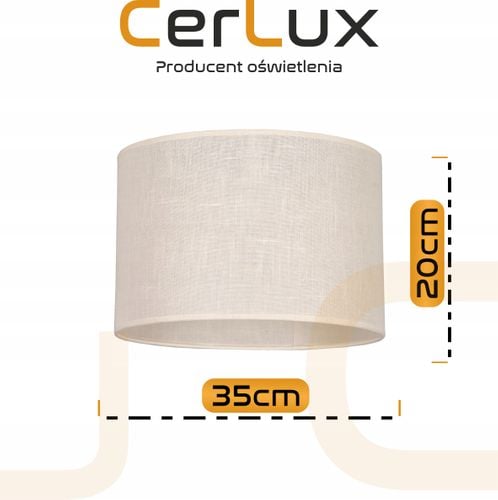 Abażur KLOSZ LAMPA 35cm na Arena.pl