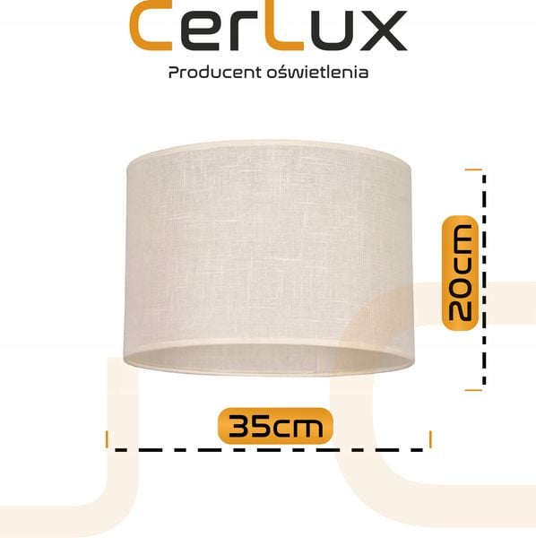 Abażur KLOSZ LAMPA 35cm zdjęcie 2