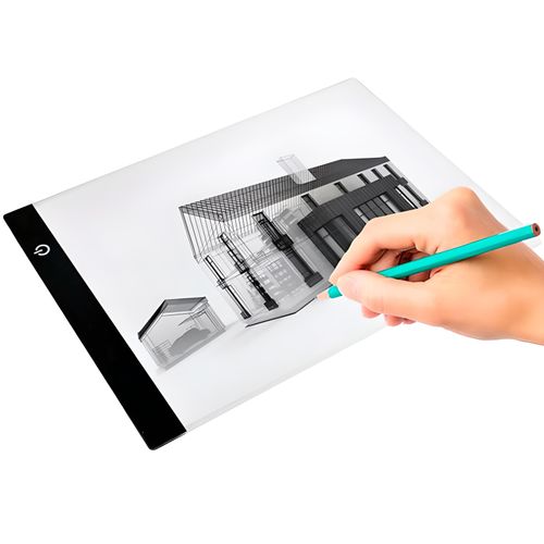 Tablica podświetlana deska kreślarska do rysowania LED A4 na Arena.pl