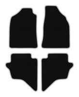 Dywaniki welurowe CARLUX-SILVER do Mazda BT-50 2007-2012, czarne