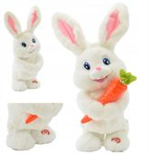 KRÓLIK ZAJĄC ZABAWKI INTERAKTYWNE DLA DZIECI MÓWI