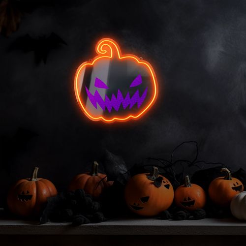 Neon LED Dynia Halloween na Arena.pl