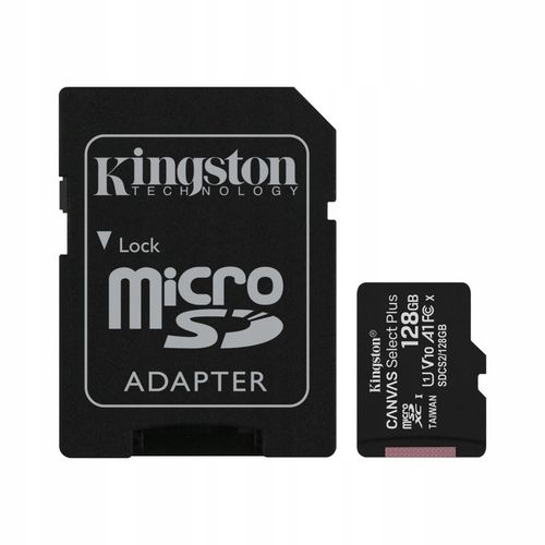 KARTA PAMIĘCI 128GB MICRO SD HC + ADAPTER KINGSTON na Arena.pl