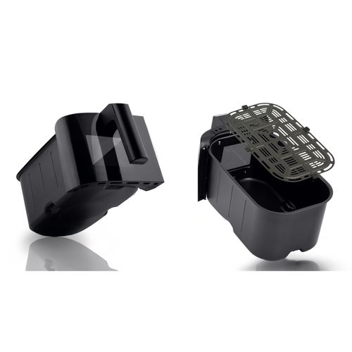 Duża frytkownica beztłuszczowa 10,2l Air fryer XL dwukomorowa Berdsen 1700W BD-657 czarna na Arena.pl