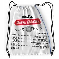 Plecak Sportowy Szkolny Dla Grafika Worek Z Nadrukiem Ze Zdjęciem