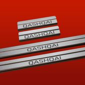 Listwa progowa NISSAN QASHQAI MK1 Stal nierdzewna 304 mat 4szt