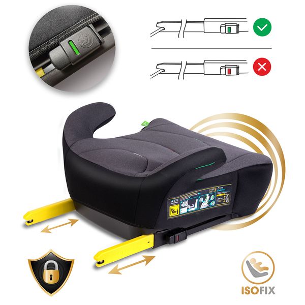 Fotelik samochodowy, siedzisko Isofix 22 - 36 kg Louis Nukido 710201 zdjęcie 4