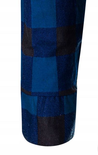 KOSZULA FLANELOWA CASUAL W KRATE MĘSKA 100% BAWEŁNA r. XL zdjęcie 7
