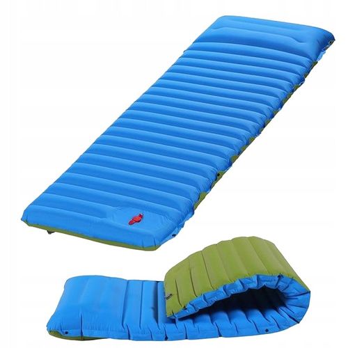 MATERAC TURYSTYCZNY SAMOPOMPUJĄCY MATA CAMPINGOWA WBUDOWANA POMPKA LEKKI na Arena.pl