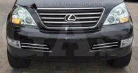 Lexus GX470 - Chromowane Listwy Grill Chrom Atrapy Zderzaka Tuning