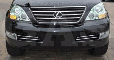 Lexus GX470 - Chromowane Listwy Grill Chrom Atrapy Zderzaka Tuning zdjęcie 1