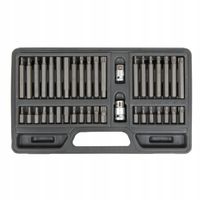 ZESTAW KOŃCÓWEK T20-T55 M12 HEX 4-12 40 SZT. PROLINE