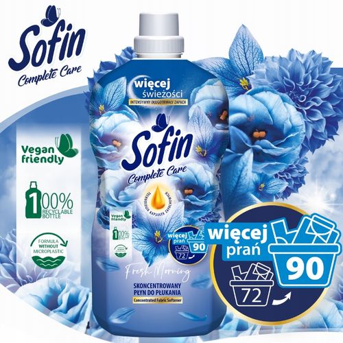 Sofin Płyn do Płukania Tkanin Mix 360pr 1,8l x5szt na Arena.pl