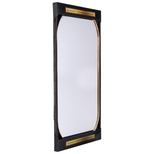 Lustro ścienne złote owalne 72x32 cm na Arena.pl