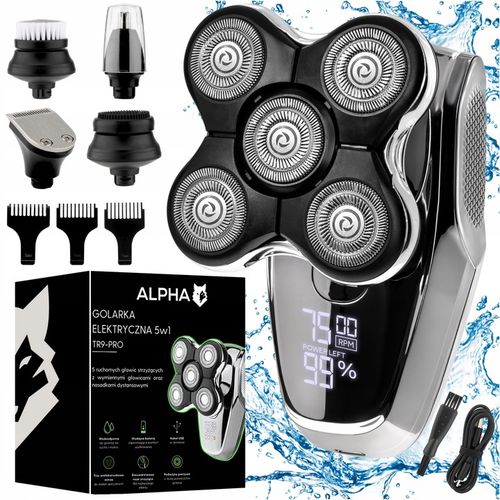 Golarka Maszynka do Golenia Brody, Włosów i Głowy - Trymer do Nosa na Arena.pl