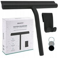 ŚCIĄGACZKA DO WODY PARY SZYB KABIN LUSTER HACZYK CZARNA NA PREZENT