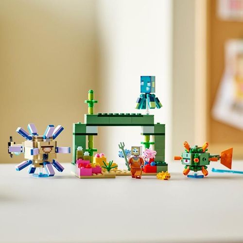 Lego Minectraft Walka Bitwa Ze Strażnikami 21180 na Arena.pl