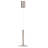Industrialna lampa wisząca LE42736 LED 11W 3000K do salonu srebrna