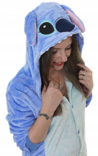 STITCH STICZ STICH PIŻAMA DRES na WALENTYNKI Przebranie XL 176-186 cm na Arena.pl