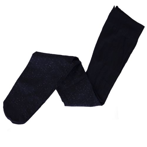 Rajstopy z microfibry 40 DEN czarne z brokatem  140-146 na Arena.pl