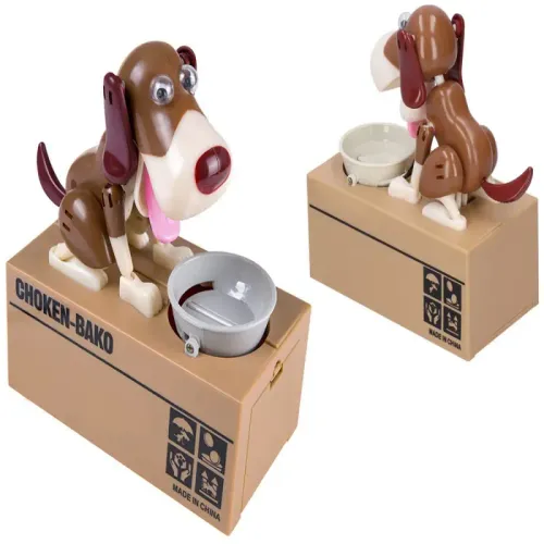 Skarbonka piesek pies zjada monety interaktywna automat schowek sejf na Arena.pl