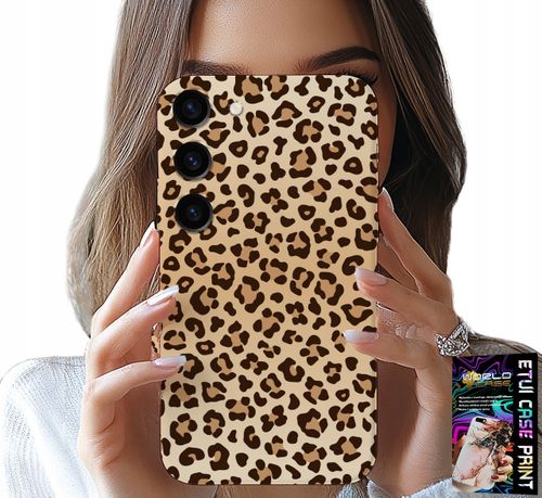 ETUI DO SAMSUNG GALAXY S23 PLUS - PLECKI W PANTERKĘ MODNE KOBIECE WZORY na Arena.pl