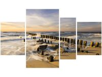 OBRAZ SUNSET PRZEMIJANIE MORZEM