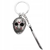 Breloczek do kluczy dla fanów Piątek 13 Jason Maska Hokejowa Maczeta Brelok