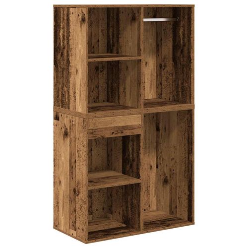 Toaletka z oświetleniem LED Stare drewno Drewno klejone na Arena.pl