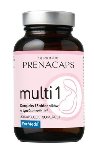 Formeds PRENACAPS MULTI 1 - do 12. tygodnia ciąży na Arena.pl