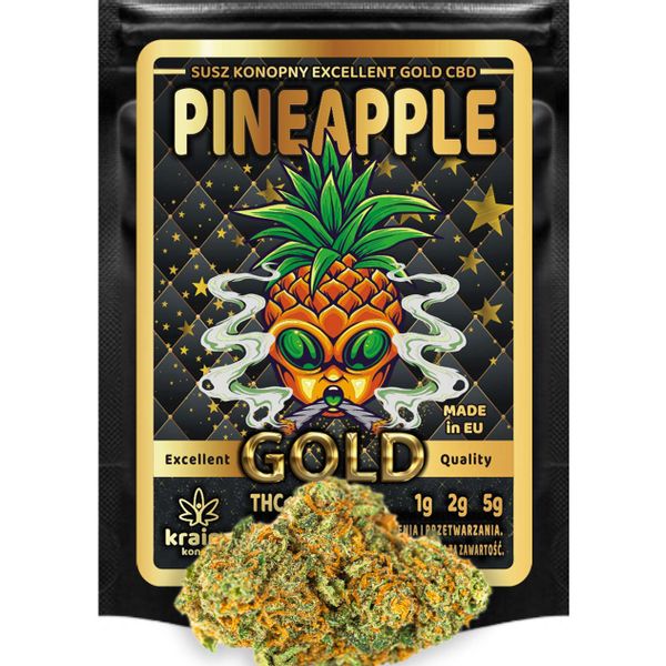 Susz konopny CBD Pineapple GOLD 5 g zdjęcie 1