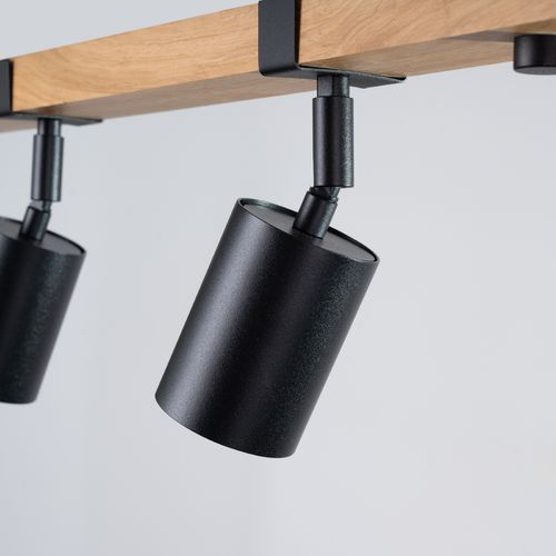 Plafon FAGER 4L czarny na Arena.pl