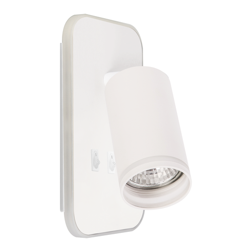 Oprawa Pipe Ring Kinkiet Biały 1xGU10 + LED 6W na Arena.pl