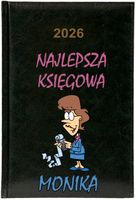 Kalendarz A5 2026 tygodniowy KSIĄŻKOWY PLANER DLA KSIĘGOWEJ Z IMIENIEM