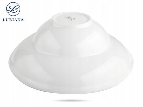 LUBIANA KASZUB/HEL Talerz Obiadowy Głęboki Do Makaronu Pasty 26 cm Biały na Arena.pl