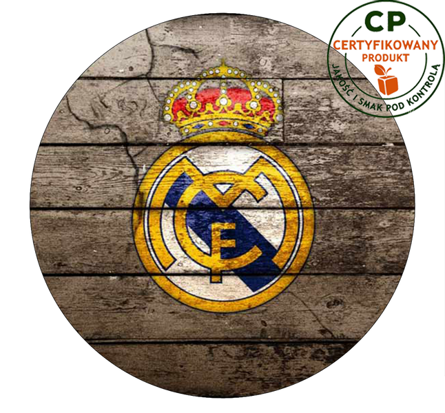 Opłatek na tort Real Madryt zdjęcie 1