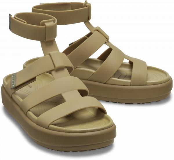 Damskie Sandały Gladiatorki Crocs Brooklyn Gladiator 209557 Luxe 39-40 zdjęcie 1