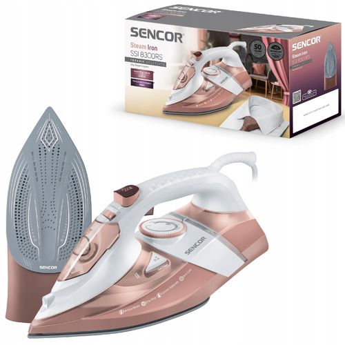 Żelazko parowe Sencor SSI 8300RS 3200W Drip-stop na Arena.pl