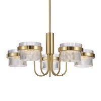 Wielopunktowa lampa wisząca Tiara PND-77362-5-40W-GD Italux LED 40W 3000K złota