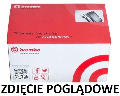 KLOCKI HAM BMW 5 F10 10- BREMBO na Arena.pl
