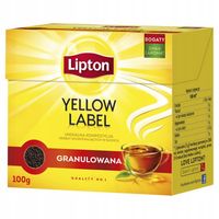 Lipton Herbata czarna Yellow Label granulowana 100g