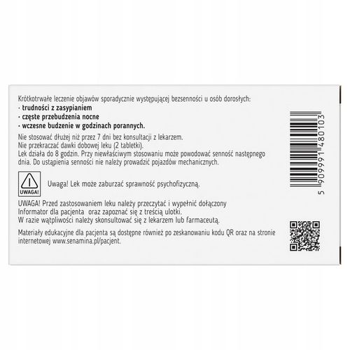 Senamina na sen, 14 tabletek powlekanych na Arena.pl