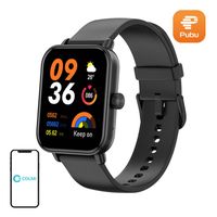 Smartwatch COLMI P81 1.9" HD Tryby Sportowe Powiadomienia Czarny