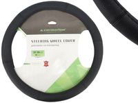 Pokrowiec na kierownicę, "M" 37-39 cm, z 6 odcinków skóry