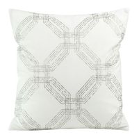 Poszewka welwetowa z nadrukiem BLINK30 45X45 biała