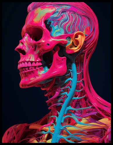 Plakat 50x65cm Anatomia Koloru na Arena.pl