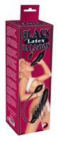 Inflatable latex dildo